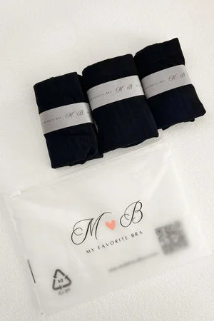 3 Pack Mid-Rise Brief Panty | Soft Seamless Modal Comfort