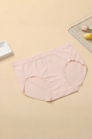 3 Pack Plus Size Textured Stripe Brief | Seamless Modal