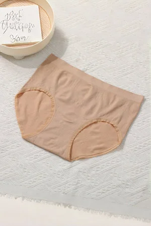 3 Pack Plus Size Soft Seamless Modal Brief | Second-Skin
